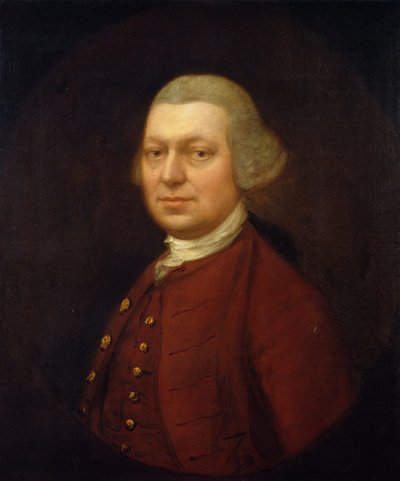 Portrait of John Joshua Kirby by Thomas Gainsborough